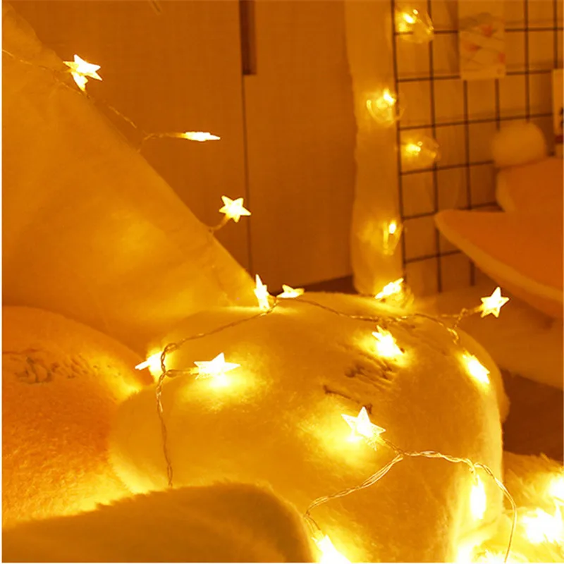 

Fairy LED String Lights Christmas Round Ball Blubs Wedding Party Lamp Festival Bulk Decoration Home Decor Light Festival Lamp