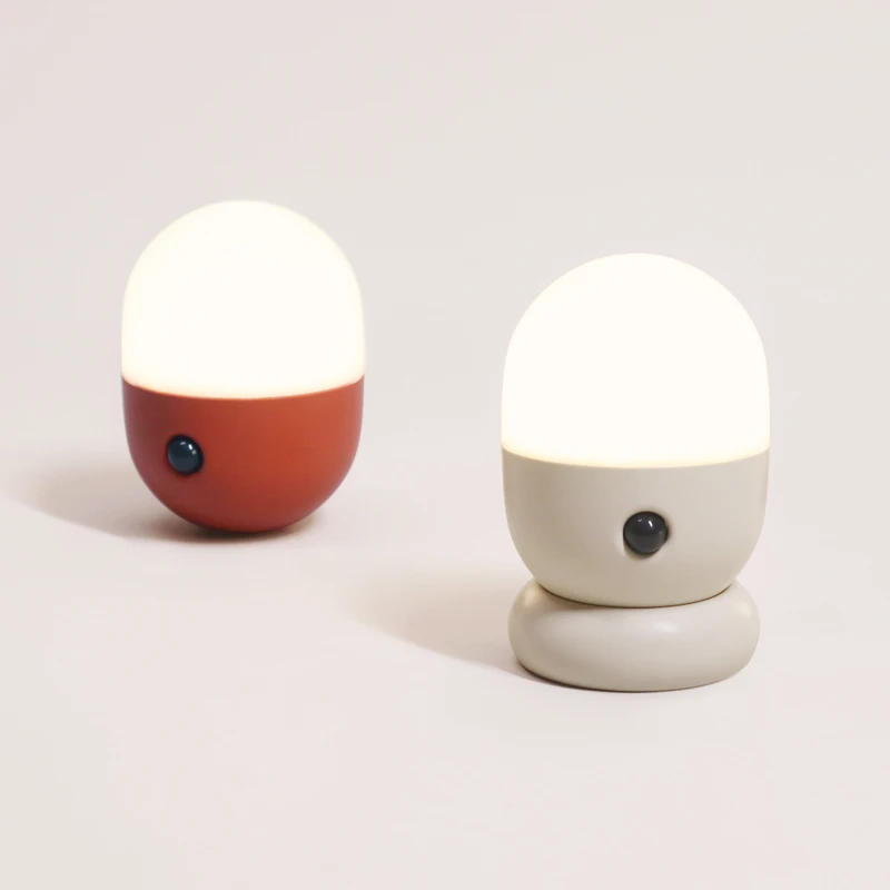 

Capsule Sensor Led Night Light Portable PIR Motion Rechargeble Magnetic fixed Wall Lamp Desk Light Stair Corridor Passage