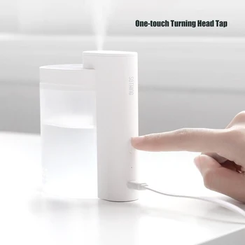 

New 260ML Geometric Portable Humidifier USB Charging Port Powered Household Mute Air Ultrasonic Purifying Mist Maker Water Nebul