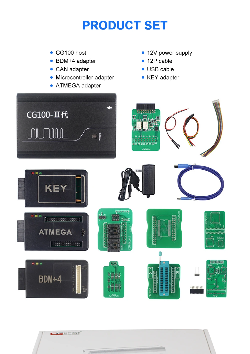 Новейшая поддержка CG100 Renesas V3.9 автоматический инструмент сброса подушки безопасности CG100 стандартная версия профессиональный CG100 DHL