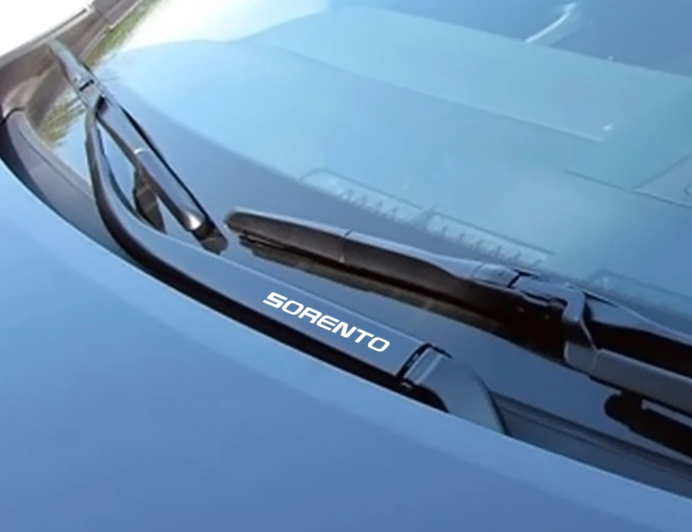 4 шт. автомобильный Стайлинг Спорт стеклоочиститель клей наклейки для Kia Sorento Авто Водонепроницаемый графический винил ПВХ Декор наклейки аксессуары для автомобиля
