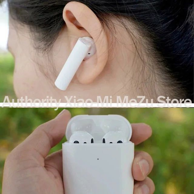 Xiaomi Air TWS Bluetooth гарнитура 2 Airdots pro 2 Xiaomi Smart Голосовое управление LHDC HD звук динамический кран управление ENC - Цвет: Real shot