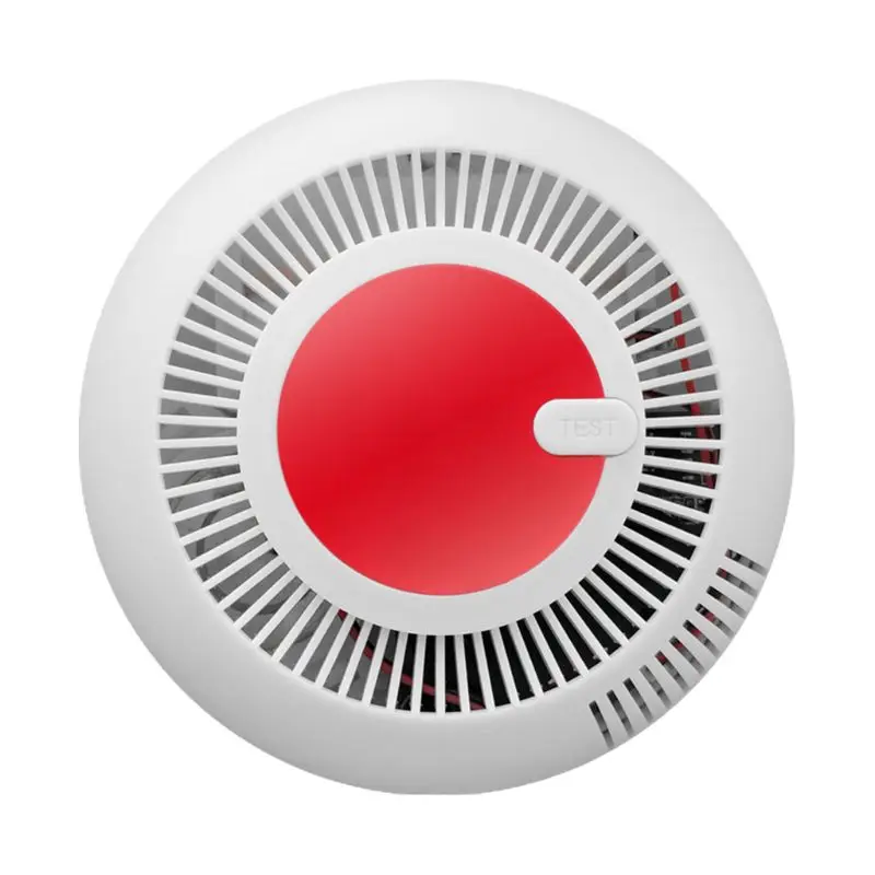 

Independent Smoke Fire Alarm Home Security Wireless Smoke Detector Alarm for our safety