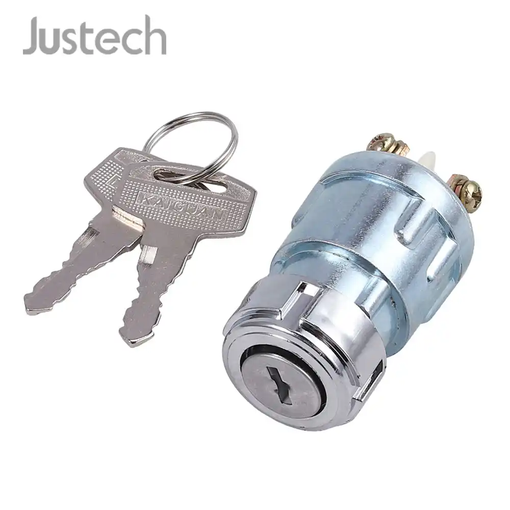 Universal Ignition Cylinder Switch Lock with 2 Keys 3 Position for Car