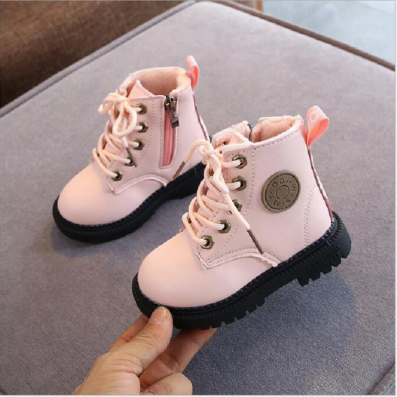 Best Buy Boots Children Shoes Waterproof Winter New for Martin Size-21-30 DolGYd5WqDX