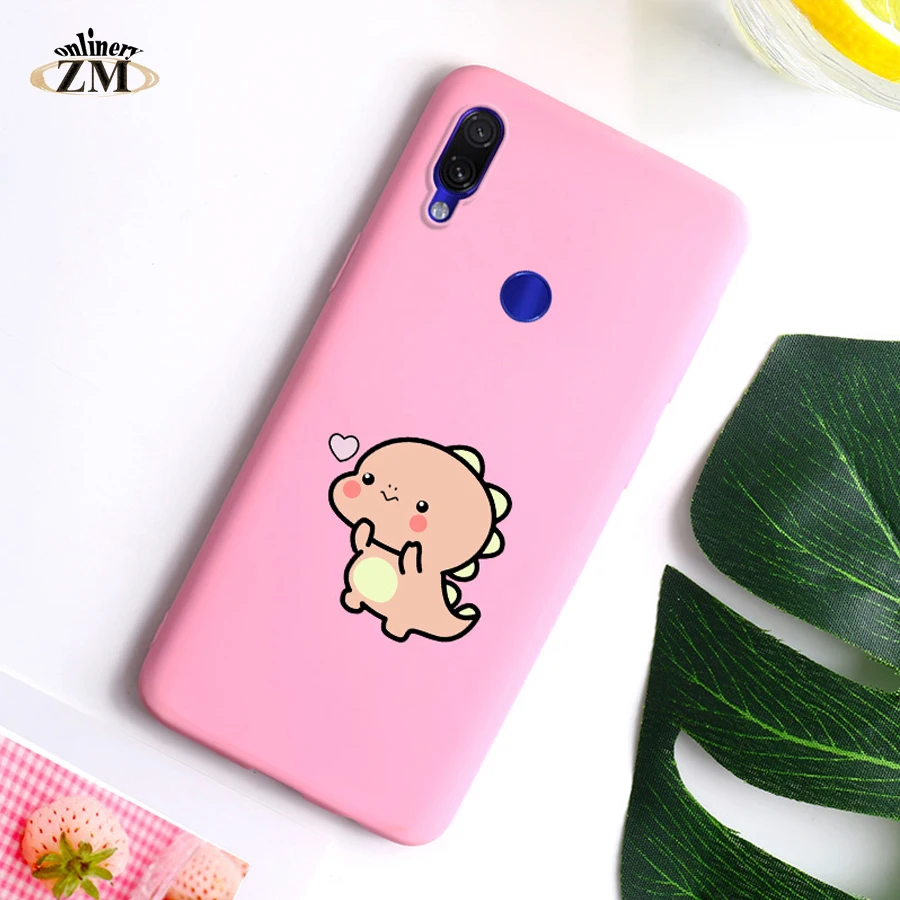 

Couple Heart TPU matte soft Case For xiaomi redmi Note 7 Silicone Ultra Thin Simple back Cover FOR xiaomi redmi Note 7 cases