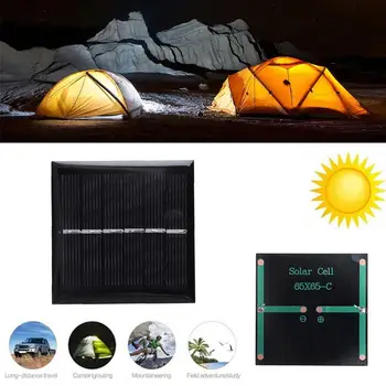 

3V 0.6W Solar Panel Standard Epoxy Polycrystalline Silicon DIY Battery Power Charge Module for Emergency Lights Fans Solar lamp