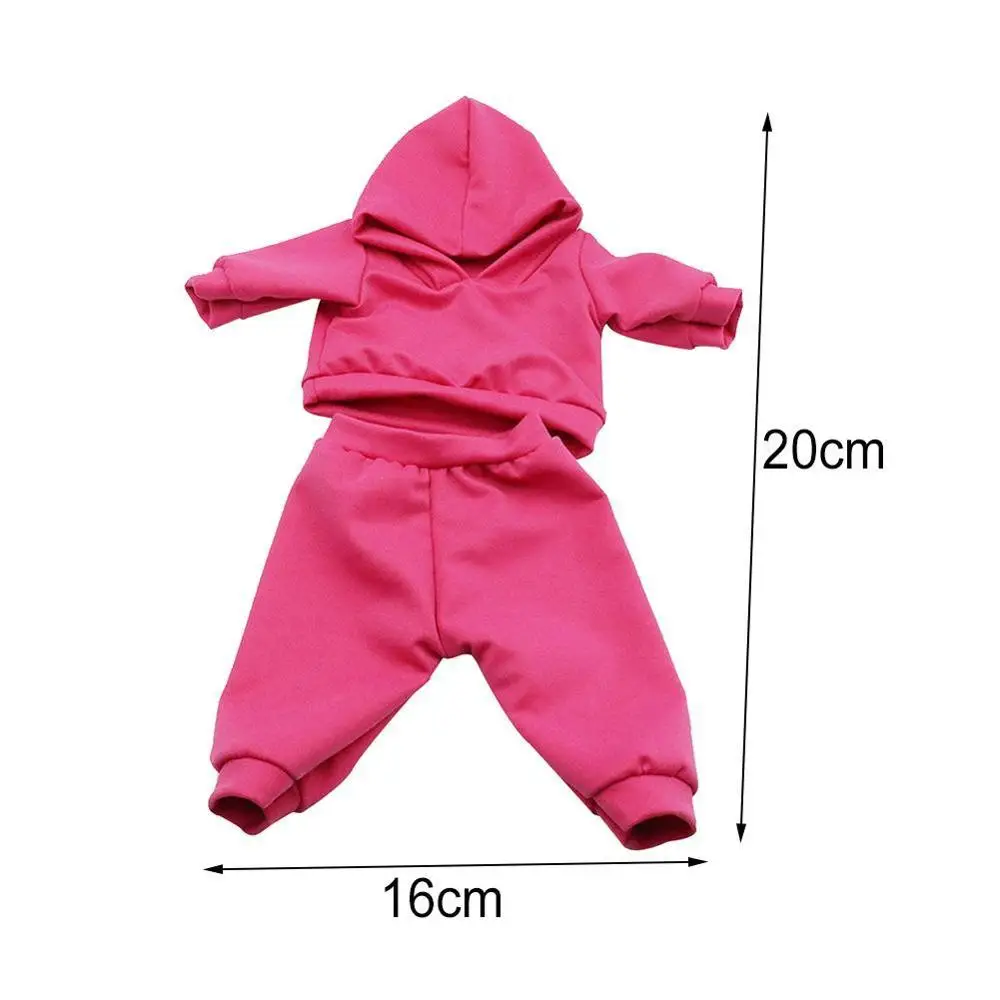 Happy Baby New Born подходит для 18 дюймов 20*16 см спортивная одежда мальчиков куклы детей