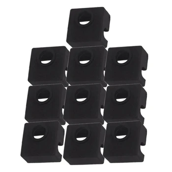 

10Pcs/Lot 3D Printer Nozzle Silicone Socks Cover Heating Insulation Case for Heater Block for Ender-3 CR-10 Extruder