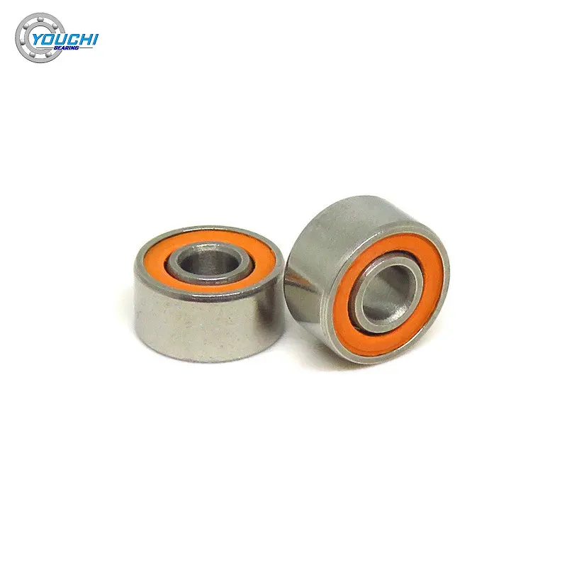 10pc 3x8x4mm S693 2RS Stainless Steel Hybrid Bearings 693 S693 RS S693C 3*8*4 mm ABEC-7 Casting Reels & RC Car Miniature Bearing