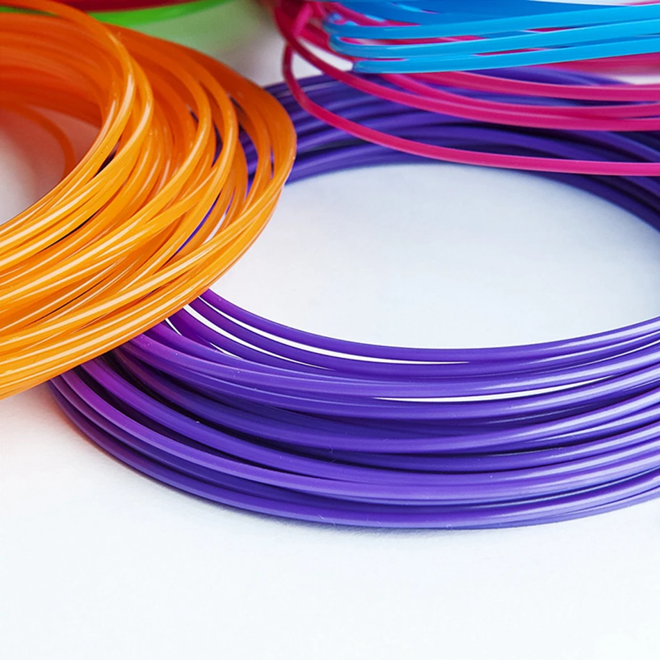 3D Printer Filament 10/20 Rolls 1.75mm 5M PLA Filament Printing Materials For 3d Printer Extruder Pen Accessories