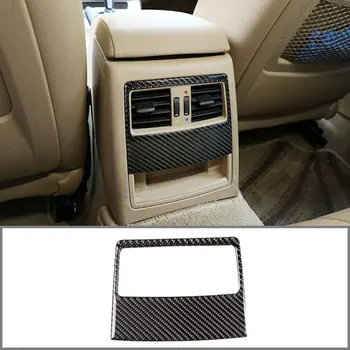 

For BMW E90 E92 3 Series 2005-2012 Carbon Fiber Sticker Car Armrest Rear Row Air Conditioning Vent Frame Trim Accessories