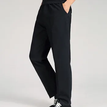 

Autumn Winter men pants 5XL 6XL Plus size fleece warm men pants 4 colors