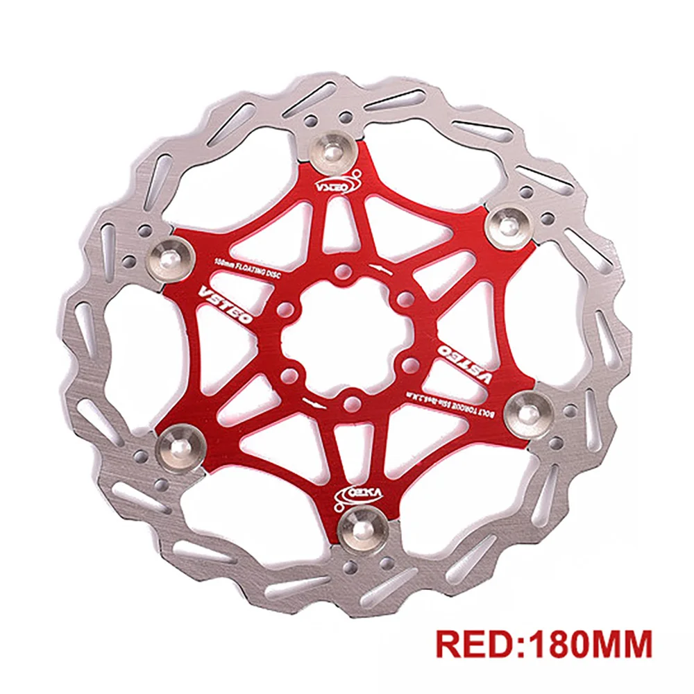 Велосипедный Дисковый Тормоз MTB DH, плавающие дисковые роторы, гидрические тормозные колодки, поплавковые роторы 160 мм/180 мм/203 мм, детали велосипедного тормоза