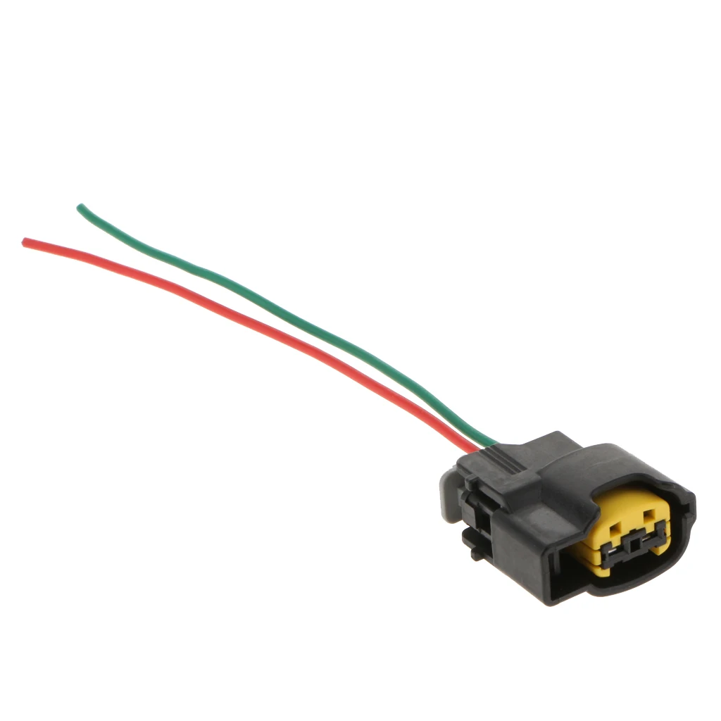 2pcs Ignition Coil Connector Repair Kit Harness Wiring Plug 2 Way 5inch