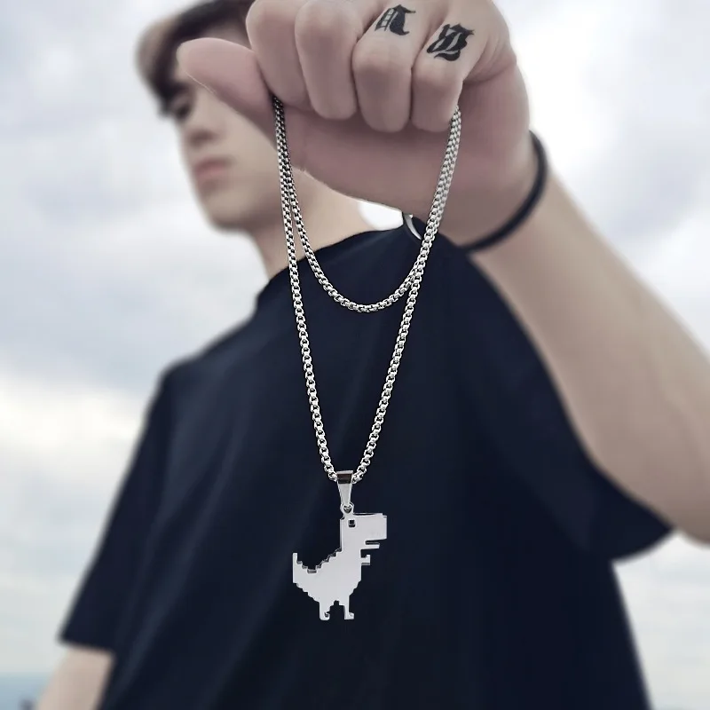 Ожерелья-цепочки из сплава в стиле хип-хоп для мужчин и женщин | Украшения
