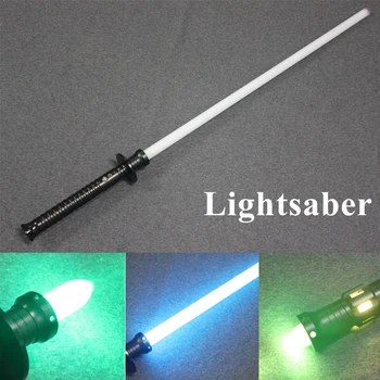 

New Sale 6 Types Cosplay War Lightsaber With Metal Collection Laser Sword Slight Sound Emitting Light Boy Toys Sword Gift Toy