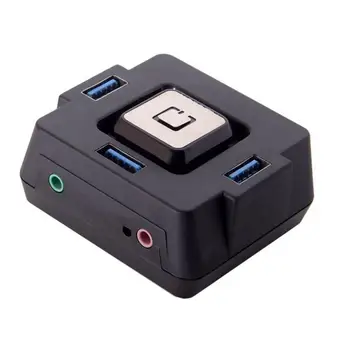 

Desktop PC Computer Case Power Supply on/off Reset HDD Push Button Switch Household Office Hotel Extension