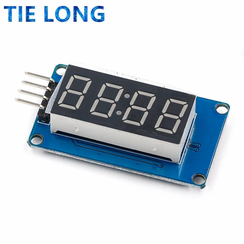 TM1637 светодиодный Дисплей модуль для Arduino 7-сегментный 4 биты 0 36 дюйма часы красный