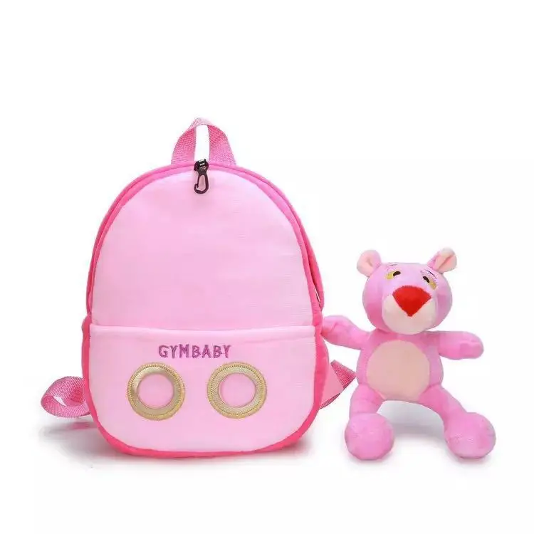 Новый плюшевый детский мешок для детей с забавными героями мультфильмов рюкзак для девочек и мальчиков Съемный Мелких Животных 3D рюкзак