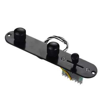 

For Tele Guitar Telecaster Control Plate Panel & Knobs Replacement for Tele Style Guitar Silver