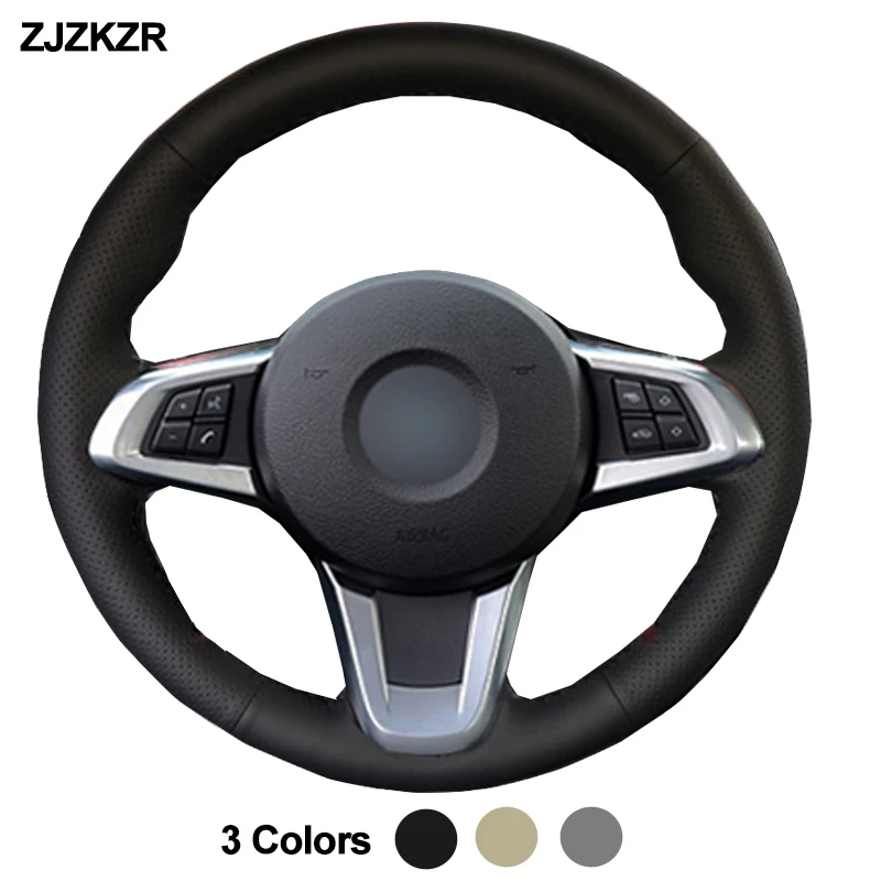 Автомобильная накладка на руль для BMW Z4 E89 2009 2016 оплетка Funda Volante 2010 2011 2012 2013 2014