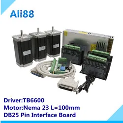 三轴100 TB6600 DB25 小