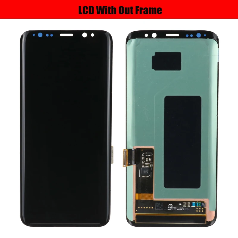 100-ORIGINELE-SUPER-AMOLED-S8-LCD-met-frame-voor-SAMSUNG-Galaxy-S8-G950-G950F-Display-S8