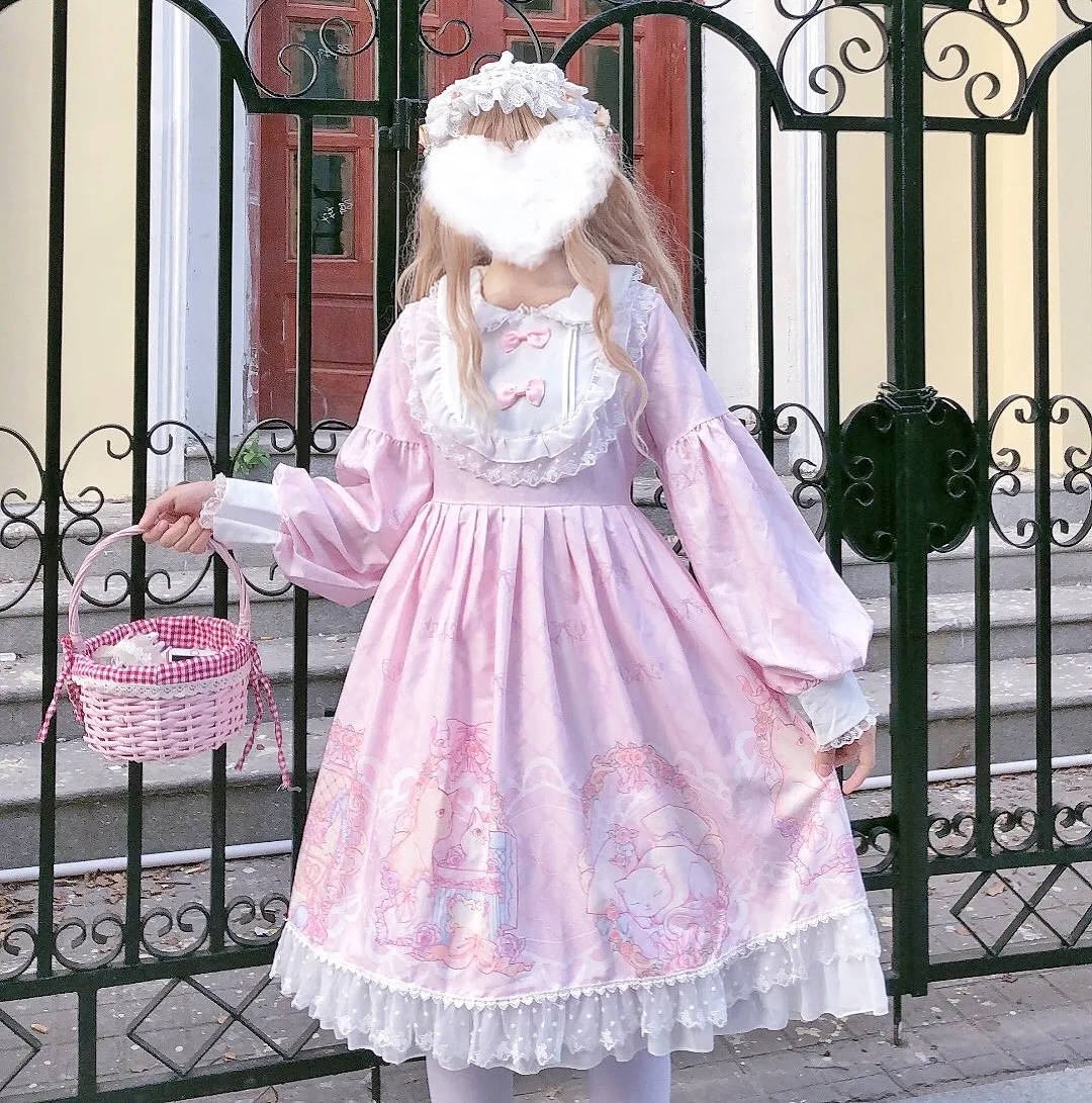 Женская Kawaii/Обувь для костюмированной вечеринки в стиле Лолиты сладкий