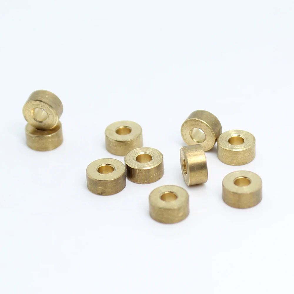 Rolamento de Óleo Rolamentos da Bucha do Eixo Brass Shaft Sleeve Faça Você Mesmo rc 4wd Modelos 2b 2.5b 2.5b 3b 10 Pcs