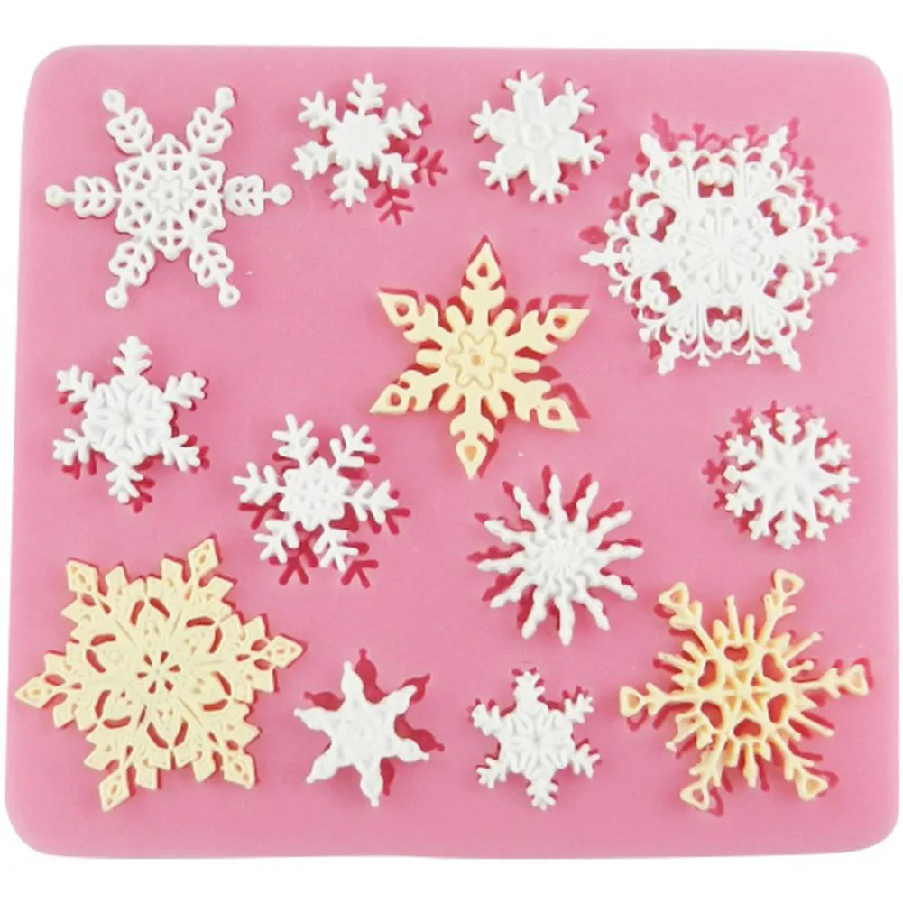 3D Рождественские украшения для руковечерние помадка выпечки инструменты