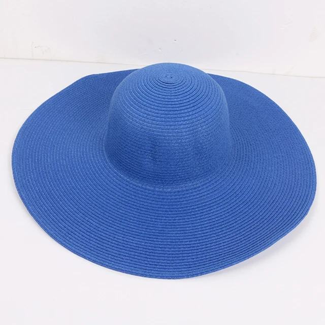 Women Lady Straw Hat Beach Cap 