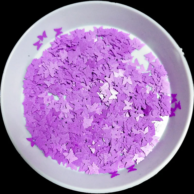 Forma do Coração Pacote Fluorescência Forma Borboleta Unhas Arte Glitter Flocos 3d Neon Lantejoulas Polonês Manicure Dicas 500 g - 8 do coração unhas arte glitter flocos 3d