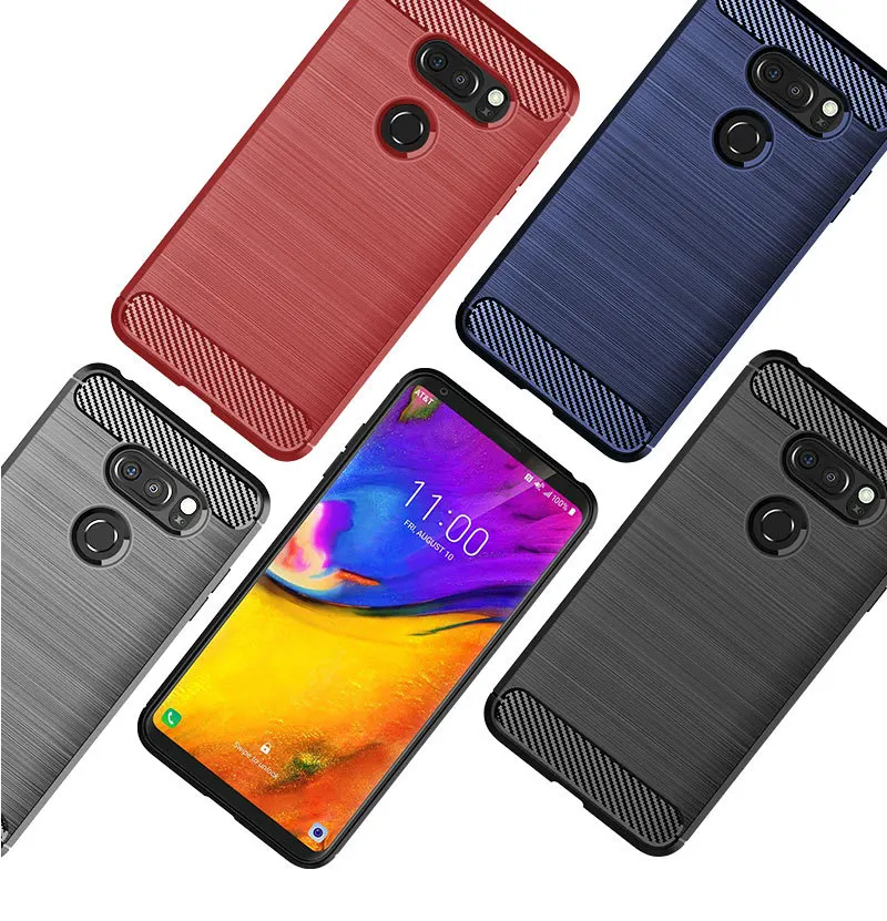 Противоударный защитный чехол для LG V35 ThinQ 6 0 &quotдюймовый телефона мягкий из