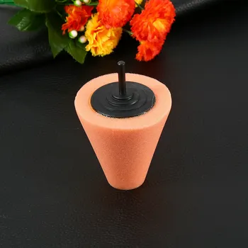 

1PCS Foam Polishing Cone Shaped Buffing Pads for Wheels fenders, bumpers Power Taper design fits power drills, die grinders