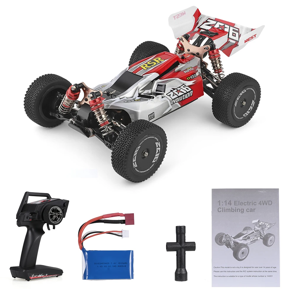 Wltoys XKS 144001 1/14 RC гоночный автомобиль 550 мотор 60 км/ч высокая скорость 2,4 ГГц 4WD RTR RC гоночный автомобиль внедорожный Дрифт автомобиль