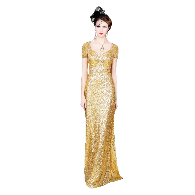 

LPTUTTI Sequin Upscale New For Women Elegant Date Ceremony Party Prom Gown Formal Gala Events Luxury Long Evening Dresses