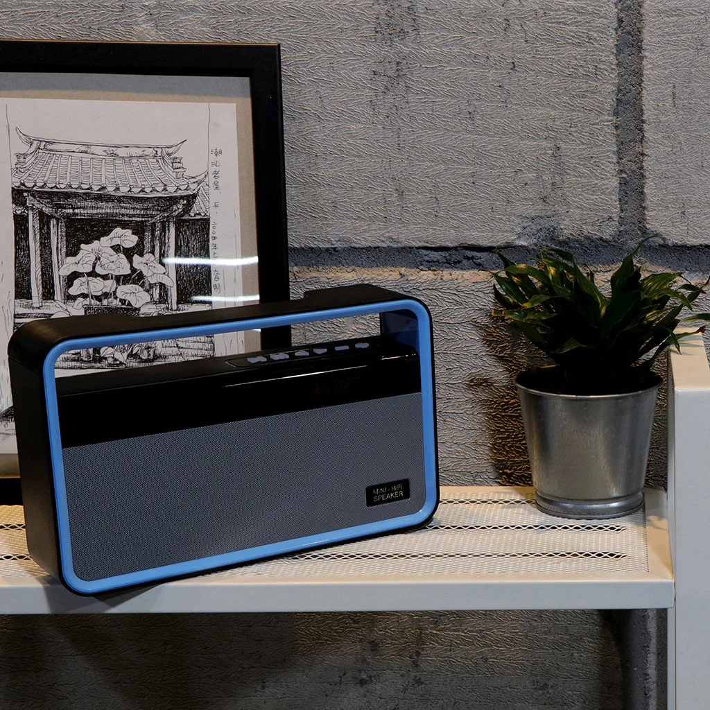 PC Твердый чехол для переноски Bluetooth Динамик громкие стерео богатый Bluetooth бас отличный Портативный Беспроводной Динамик, Беспроводной подключение по Bluetooth