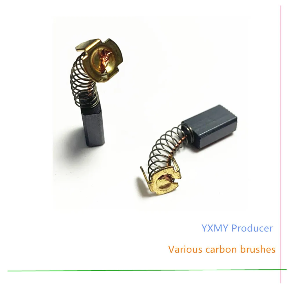 

4Pcs 15 x 10 x 6mm Mini Drill Electric Grinder Replacement Carbon Brushes Spare Parts For Electric Motors Rotary Tool