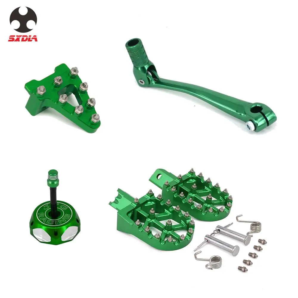 Foot Peg Rests Footpeg Brake Pedal Step Tip Shifter Shift Lever Gas Fuel Tank Cap Cover For HONDA CRF50 XR50 KAYO SDG SSR Xmotor