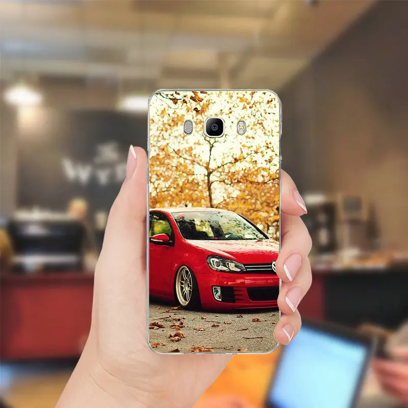 Picture 11 Soft TPU Silicone Mobile Phone Case For Samsung Galaxy A3 A5 A7 J5 J7 J3 J1 J2 Back Cover Coque VW Volkswagen Golf Gti - Цвет: Picture 11