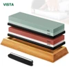 Professional Knife Sharpener Whetstone Sharpening Stones grinding stone water stone kitchen Tool 2-IN-1 240 600 1000 3000 grit ► Photo 1/6