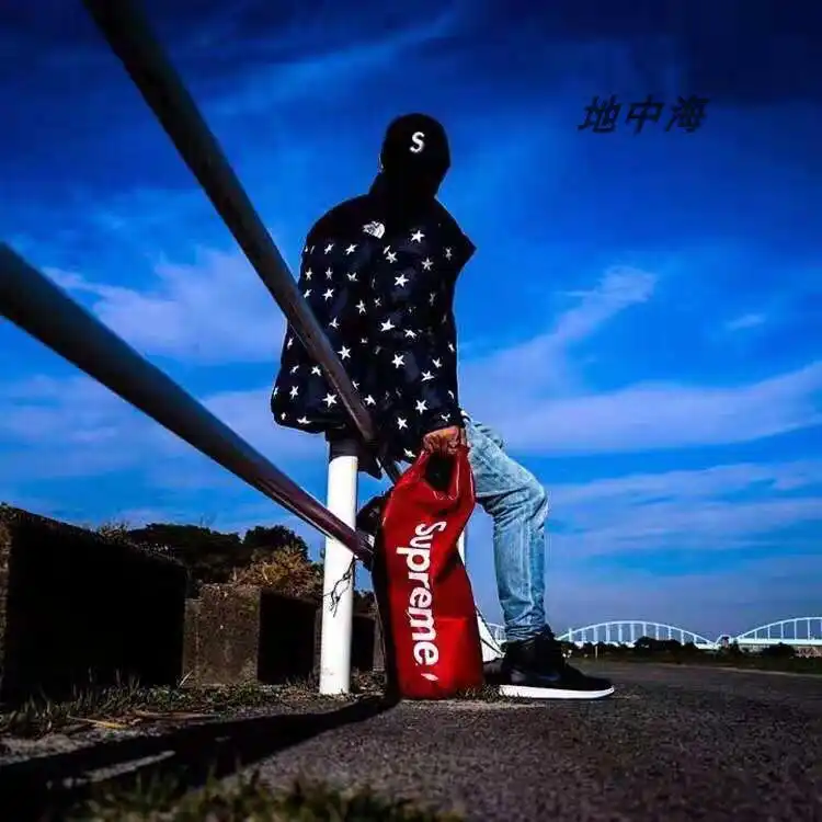 the north face ic nuptse jacket blue star print