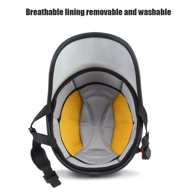 MHalf Face винтажный мотоциклетный шлем Ретро немецкий Kask, кафе гонщик, скутер, крейсер, чоппер, матовый черный, EPS подкладка, DOT approvedk