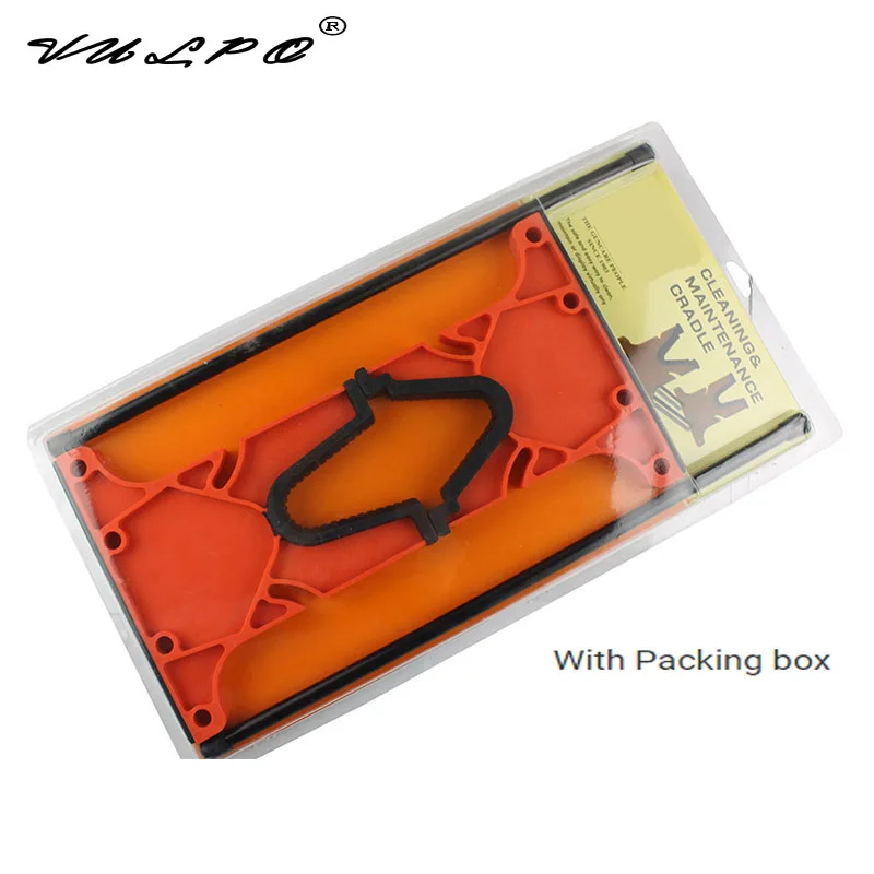 With Packing box VULPO тактический пистолет для чистки и обслуживания винтовки Колыбель стрелочный пистолет Смит Настольная подставка держатель для винтовки стойка для инструментов - Цвет: With Packing box