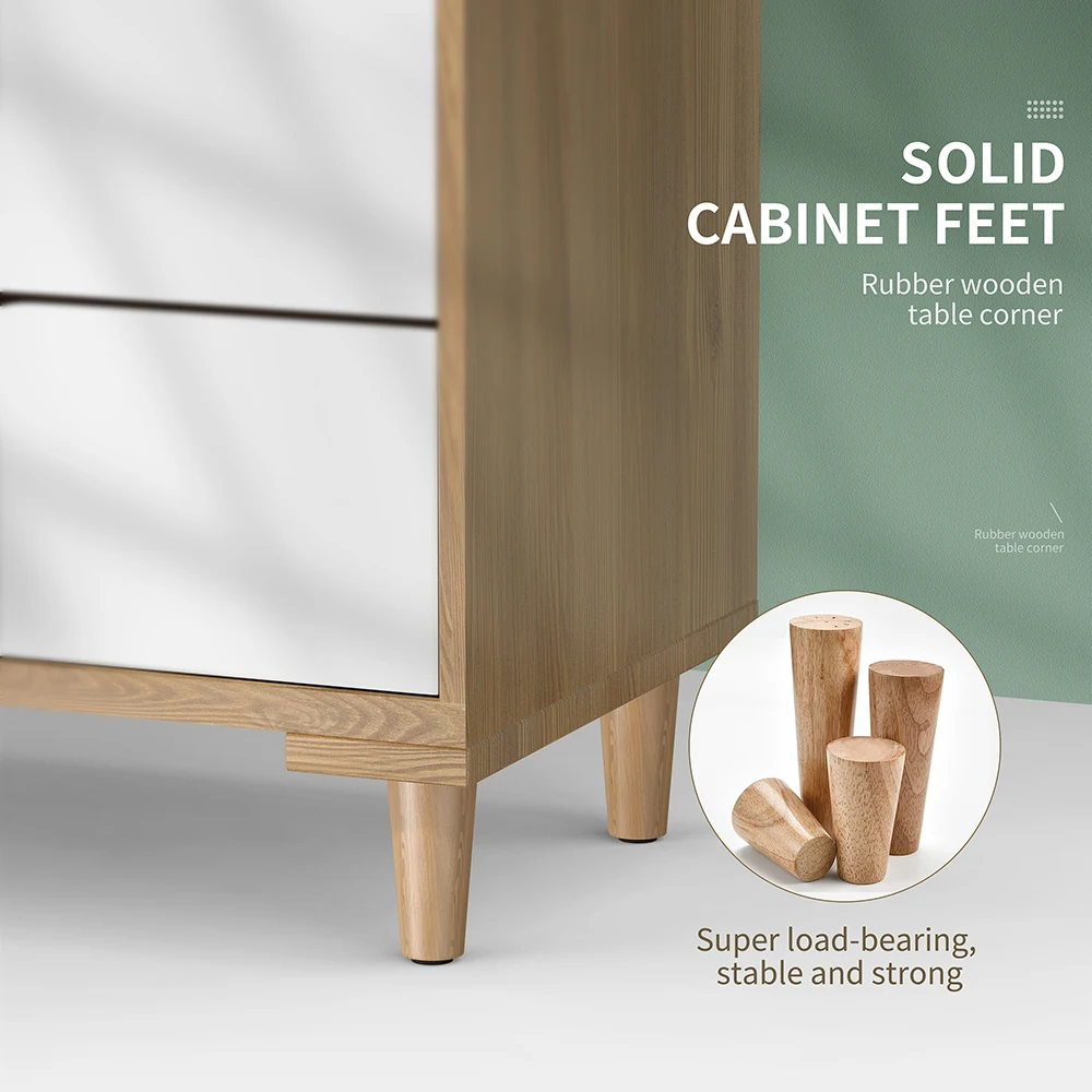 1pcs 6-25cm Solid Wooden Furniture feet Straight feet Sofa feet，for Furniture Wooden Legs Cabinets Coffee Table Legs ，with screw