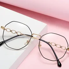 Полигон для мужчин и женщин компьютерные игровые очки металлические анти-голубые световые блокирующие очки оправа очки Оптическая оправа для очков