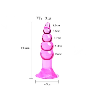 G spot Stimulate Prostate Silicone Anal Vibrator Male Massager Masturbators Men Adults Product Sex Toys For Men Woman 2