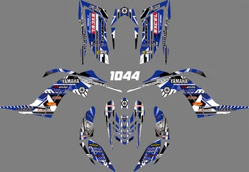 

1044 Motorcycle Team Graphic & Backgrounds Decal Sticker Kits for YAMAHA RAPTOR 700R 2006 2007 2008 2009 2010 2011 2012