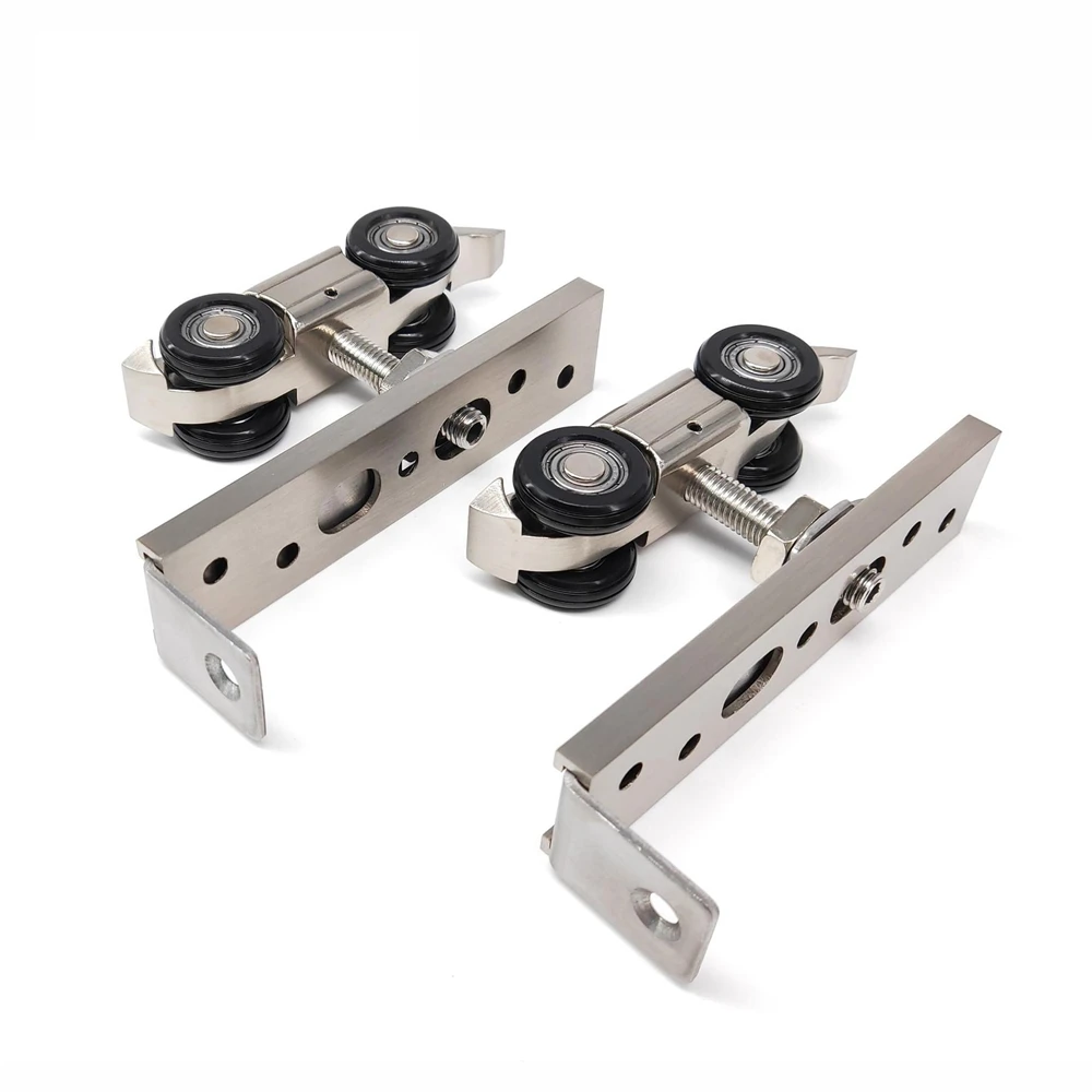 4.9 футов/6 футов алюминиевый сплав матовый интерьер деревянный сарай раздвижные